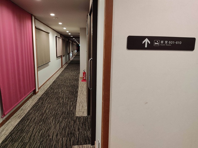 大江戸温泉物語きのさきの廊下
