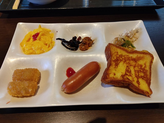 大江戸温泉物語きのさきの朝食バイキング