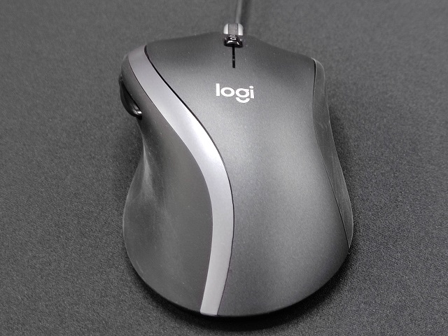 Logicool M500s有線マウスの握りやすさ