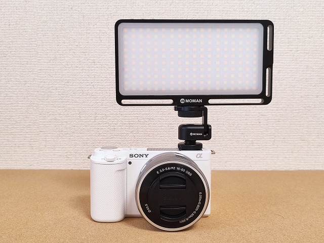 ZV-E10Lと一緒に欲しいカメラアクセサリー：撮影用ライト