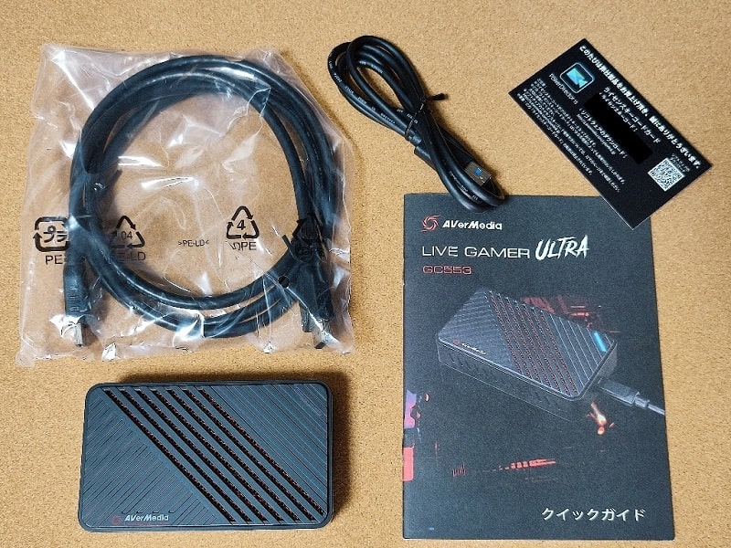 日本初の AVerMedia LiveGamerUltra GC553 キャプチャーボード