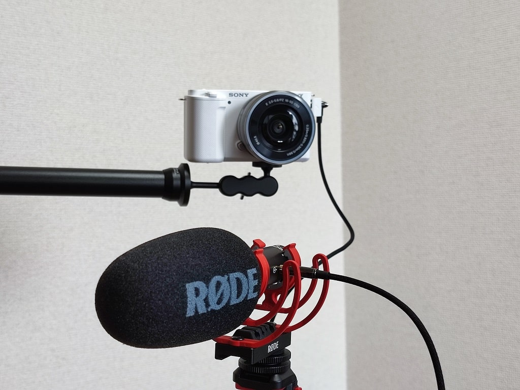 【RODE】ビデオマイクGO II：付属のケーブルでは長さが足りない