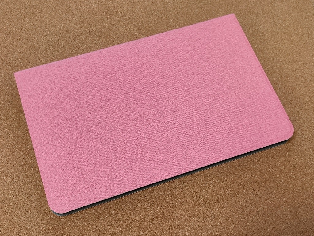 【レビュー】TECLAST T40 Pro用のタブレットケース！外観：明るいピンク色