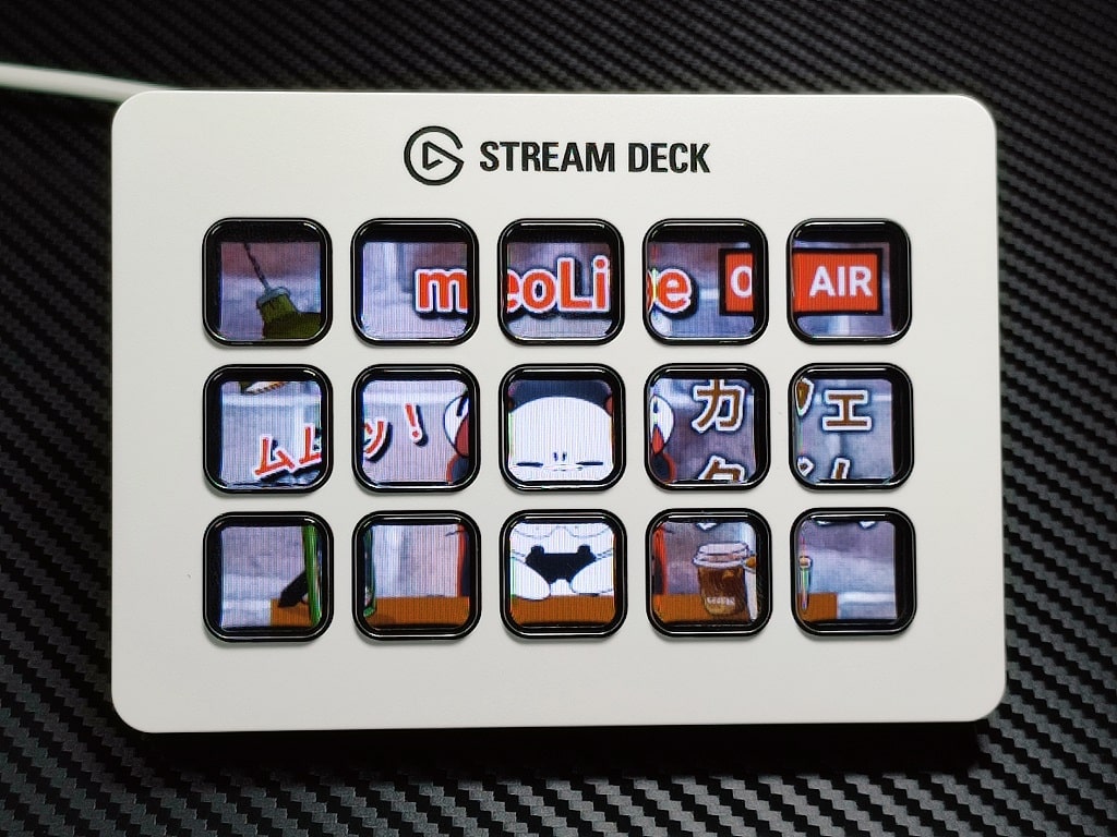 Elgato Stream Deck MK.2：ボタンの設定方法！好みの画像でデスク映え間違いなし