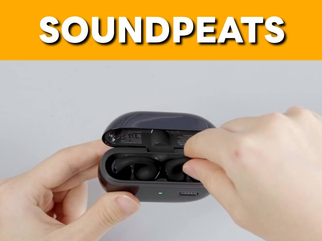 SOUNDPEATS CCイヤーカフイヤホンはかんたん収納