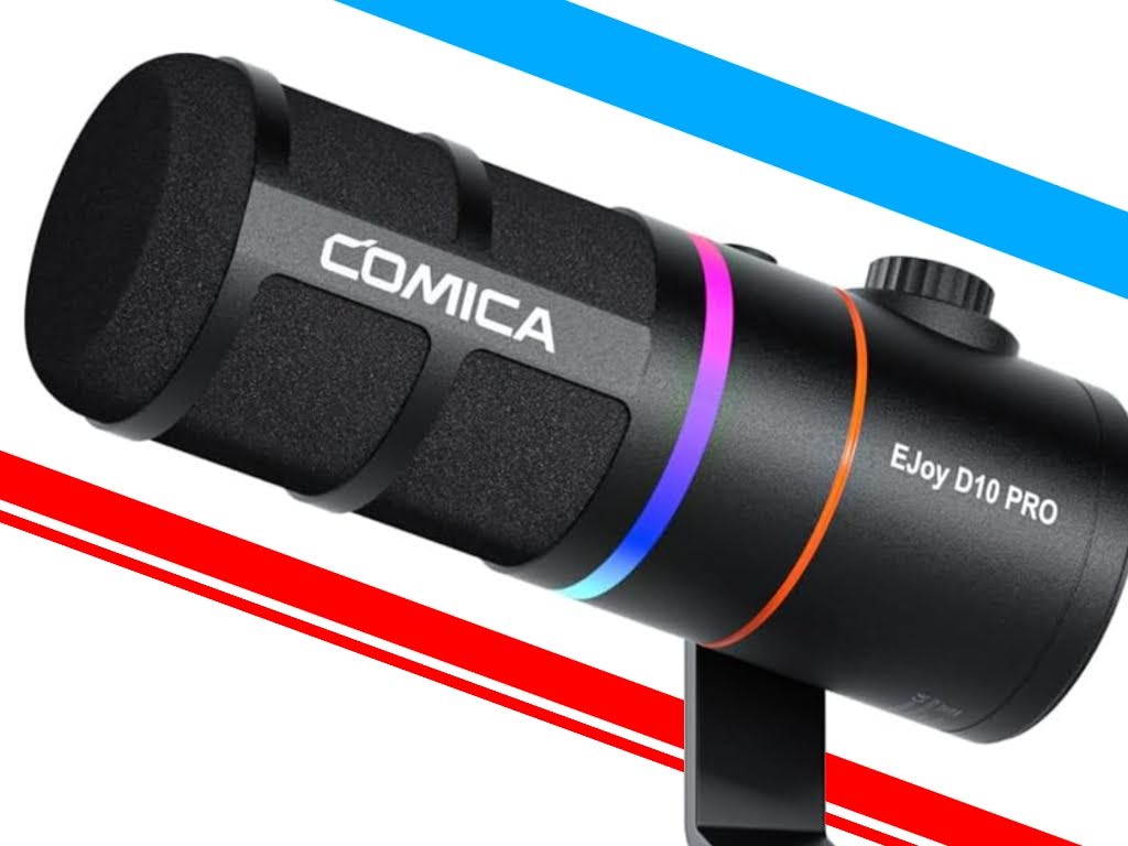 Comica ワイヤレスダイナミックマイク「Ejoy D10 Pro」XLR・USB接続にも対応！音質もGOOD！