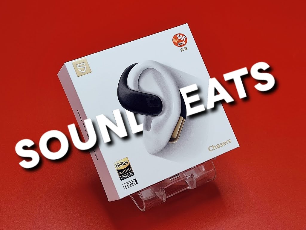 SOUNDPEATS Chasers オープンイヤーイヤホン：化粧箱