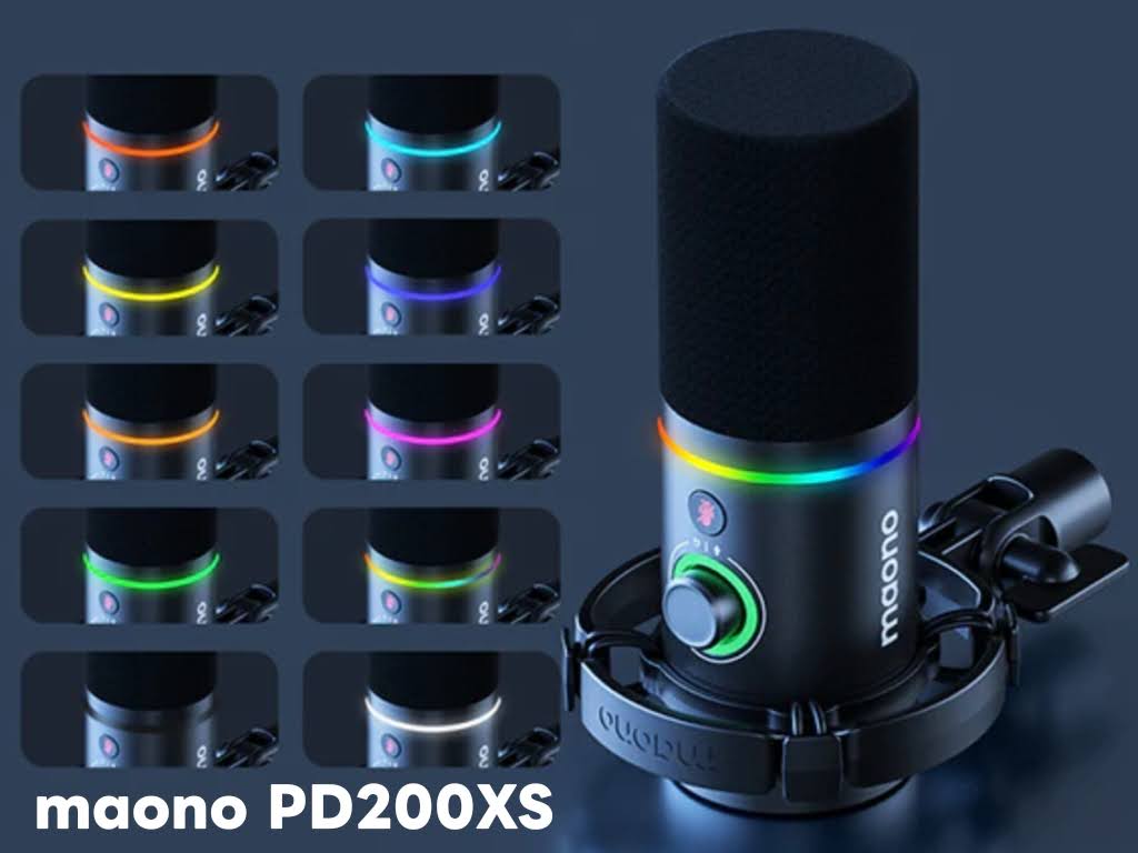 maono PD200XS ダイナミックマイク：カラーは全9パターンから選べる