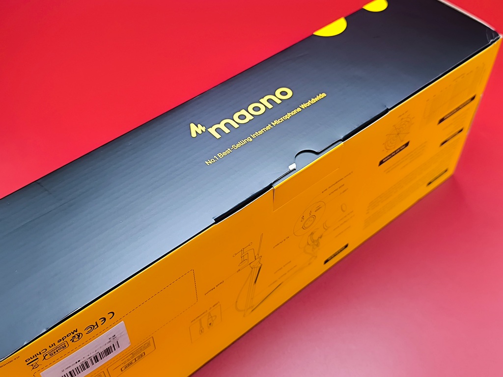 maono PD200XS ダイナミックマイク：綺麗にはがせて良かったぁ～～～！