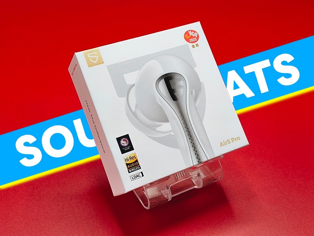 SOUNDPEATS Air5 Pro：開封の儀と外観！