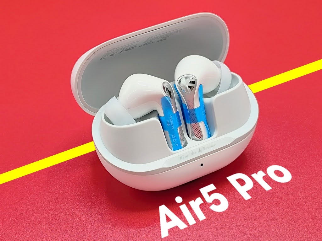 SOUNDPEATS Air5 Pro：ケースを開けた瞬間がこちら