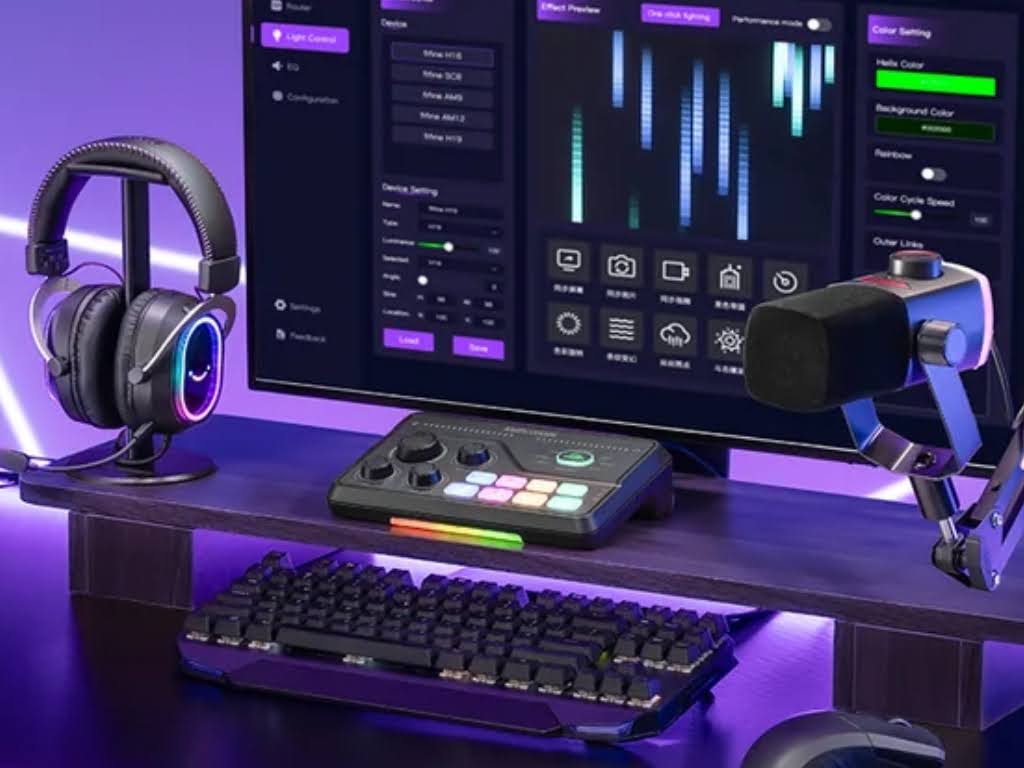 FIFINE AmpliGame SC8 オーディオミキサー：実際に使ってみる！
