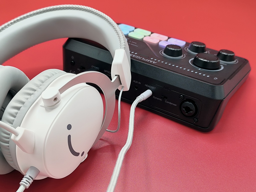 FIFINE AmpliGame SC8 オーディオミキサー：PCゲームを起動