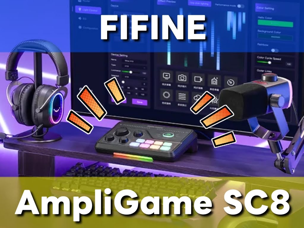 FIFINE AmpliGame SC8 オーディオミキサー：まとめ
