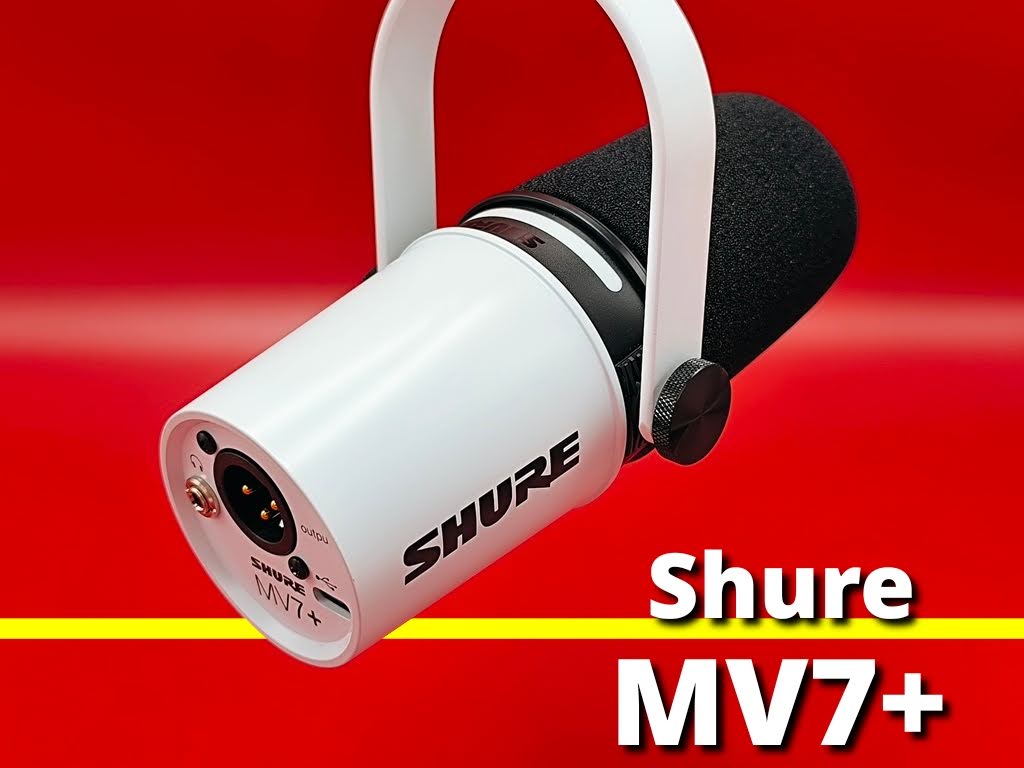 SHURE シュア「MV7+」それでは接続をして使ってみましょう。