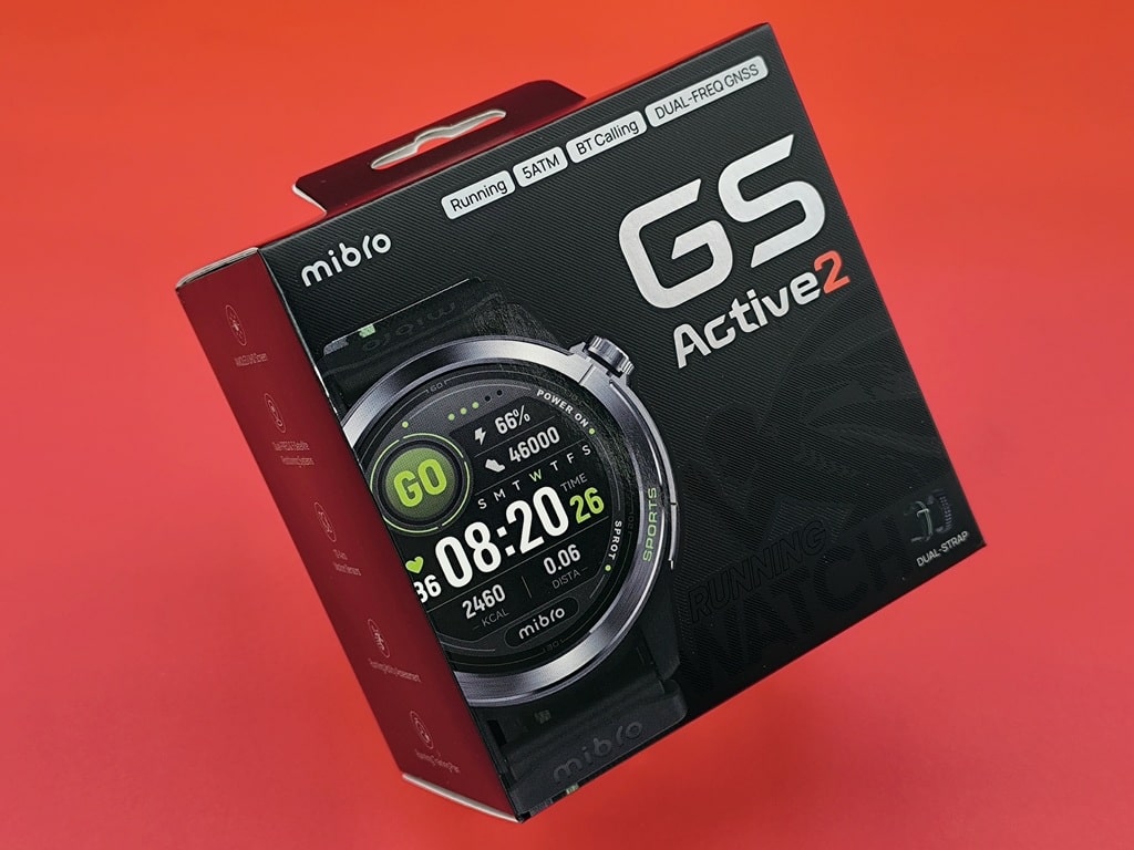 Mibro GS Active 2 スマートウォッチ：化粧箱