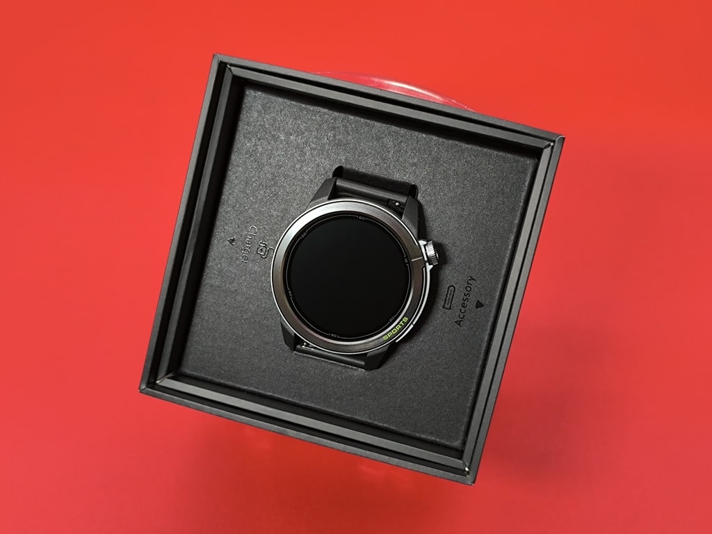 Mibro GS Active 2 スマートウォッチ：フィルムを外すと、こんな感じ