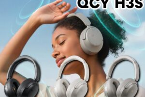 QCY H3S レビュー！迫力の低音サウンドが頭を貫く快感・56dBノイキャン・最大102時間連続再生・マルチポイント対応！