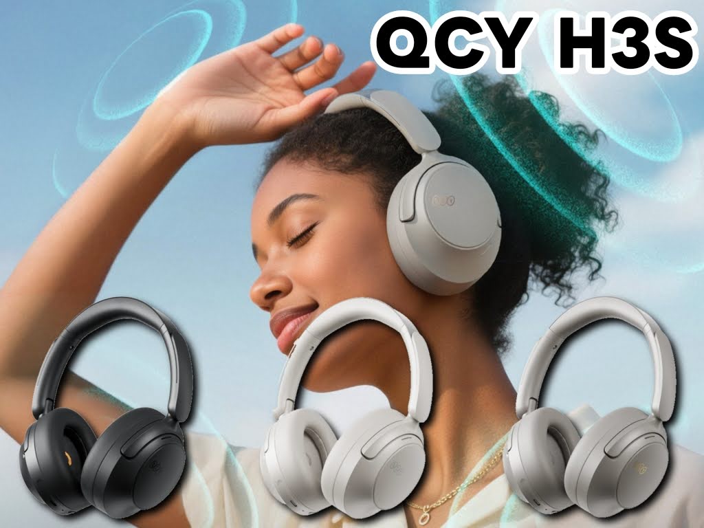 QCY H3S レビュー！迫力の低音サウンドが頭を貫く快感・56dBノイキャン・最大102時間連続再生・マルチポイント対応！