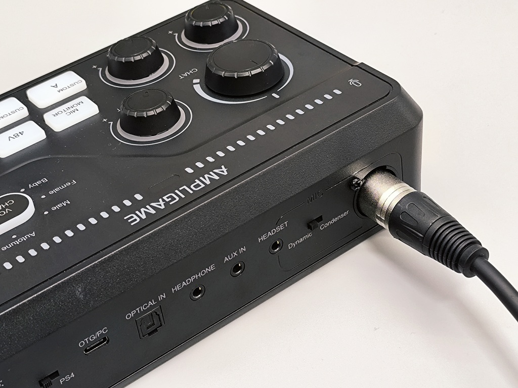 MAONO PD300XT レビュー!XLR接続の音声:マイクとの距離13cm