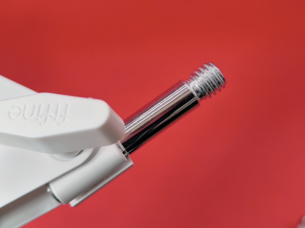 FIFINE マイクアーム BM38：アダプターの接続は簡単