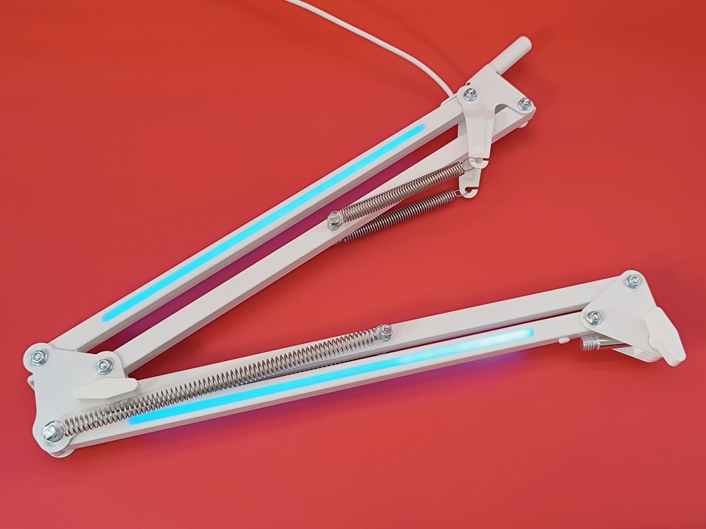 FIFINE マイクアーム BM38：RGB機能ってありだね！