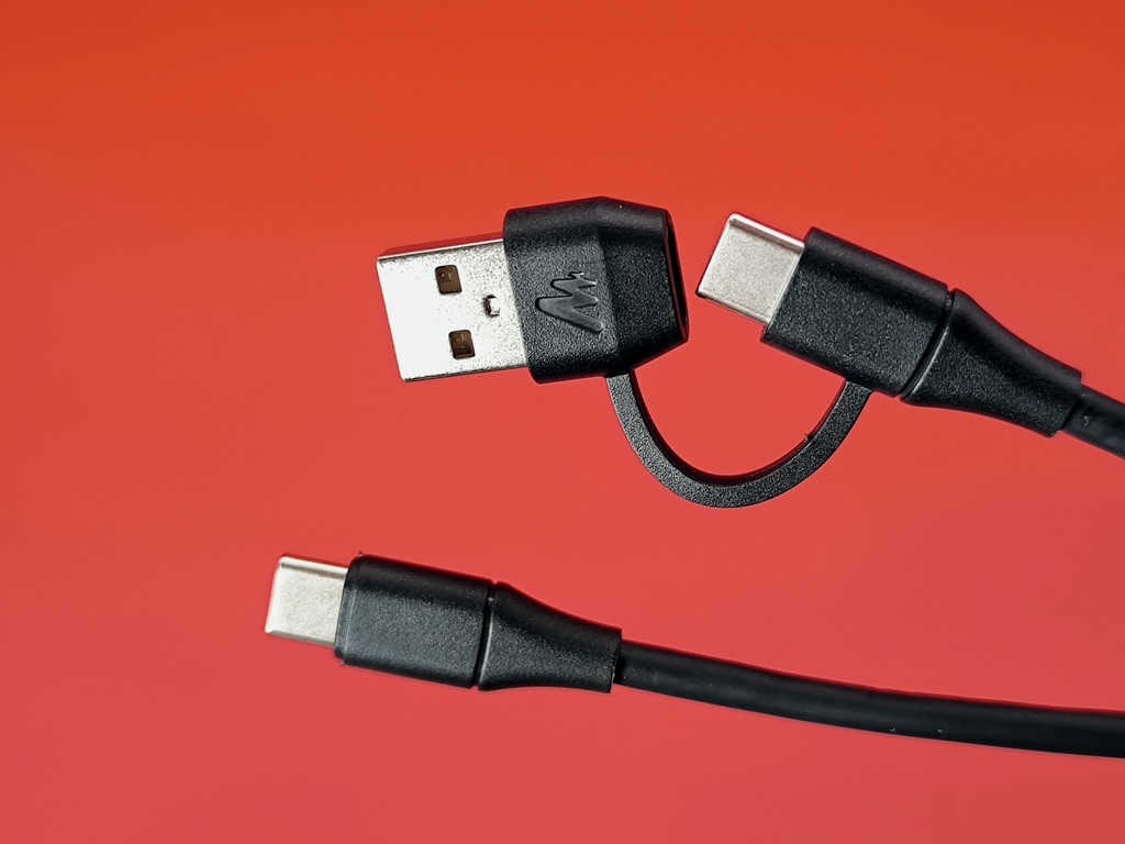 maono PD200W ハイブリッドダイナミックマイク：USBケーブル