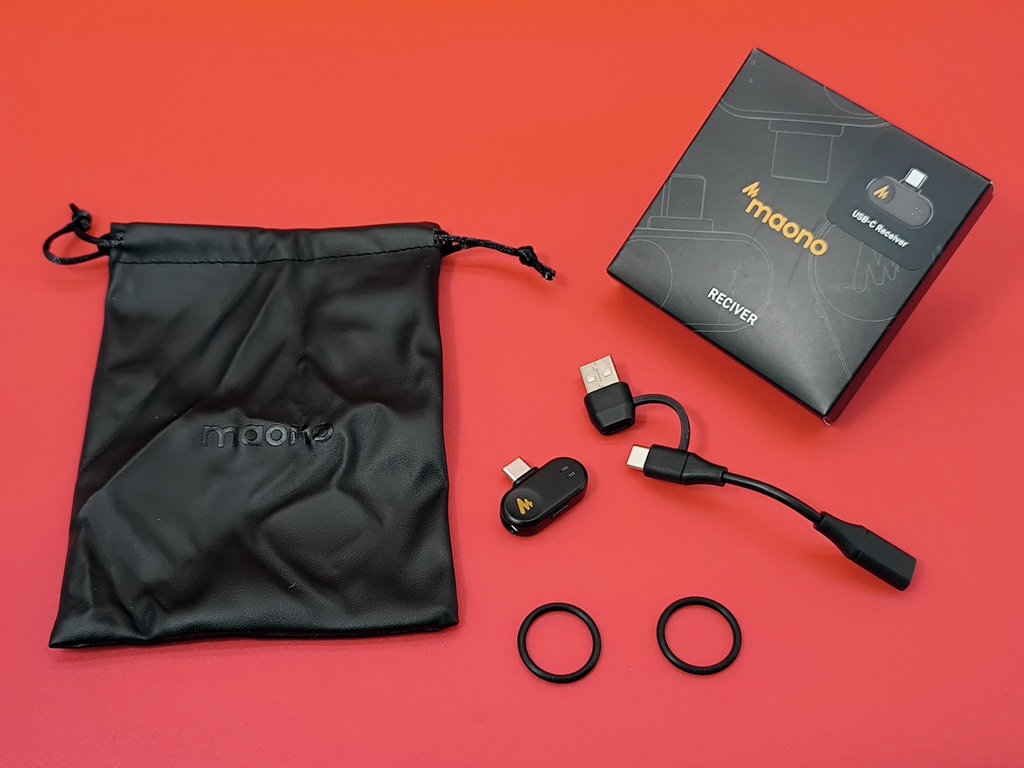 maono PD200W ハイブリッドダイナミックマイク：箱の中身