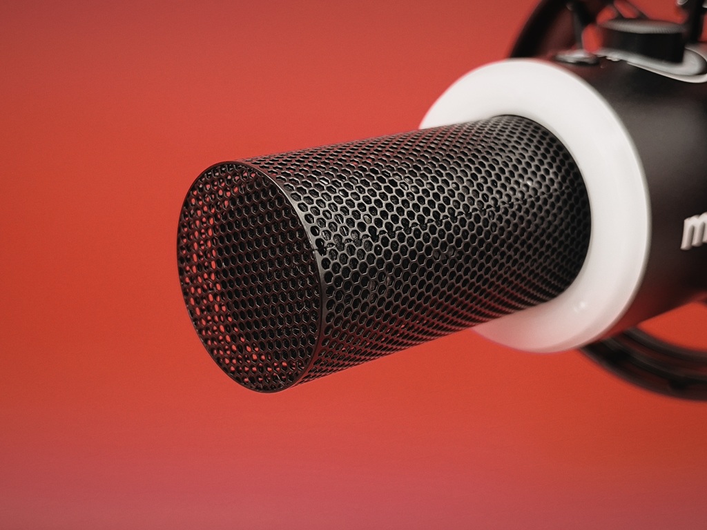 maono PD200W ハイブリッドダイナミックマイク：ウィンドスクリーンは簡単に取り外すことができる