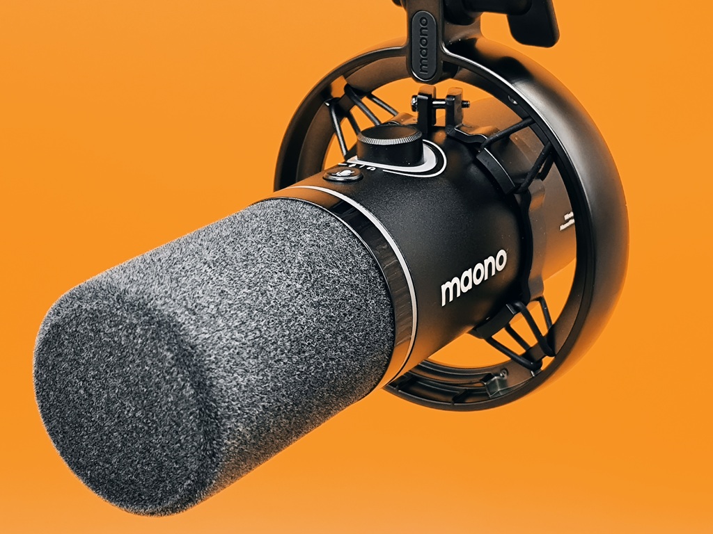 maono PD200W ハイブリッドダイナミックマイク：ショックマウント