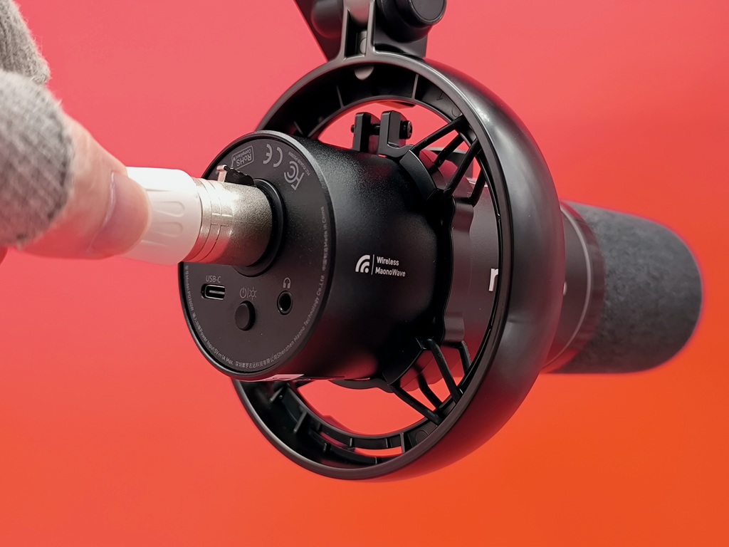 maono PD200W ハイブリッドダイナミックマイクの音質：マイクにXLR接続時の音声！