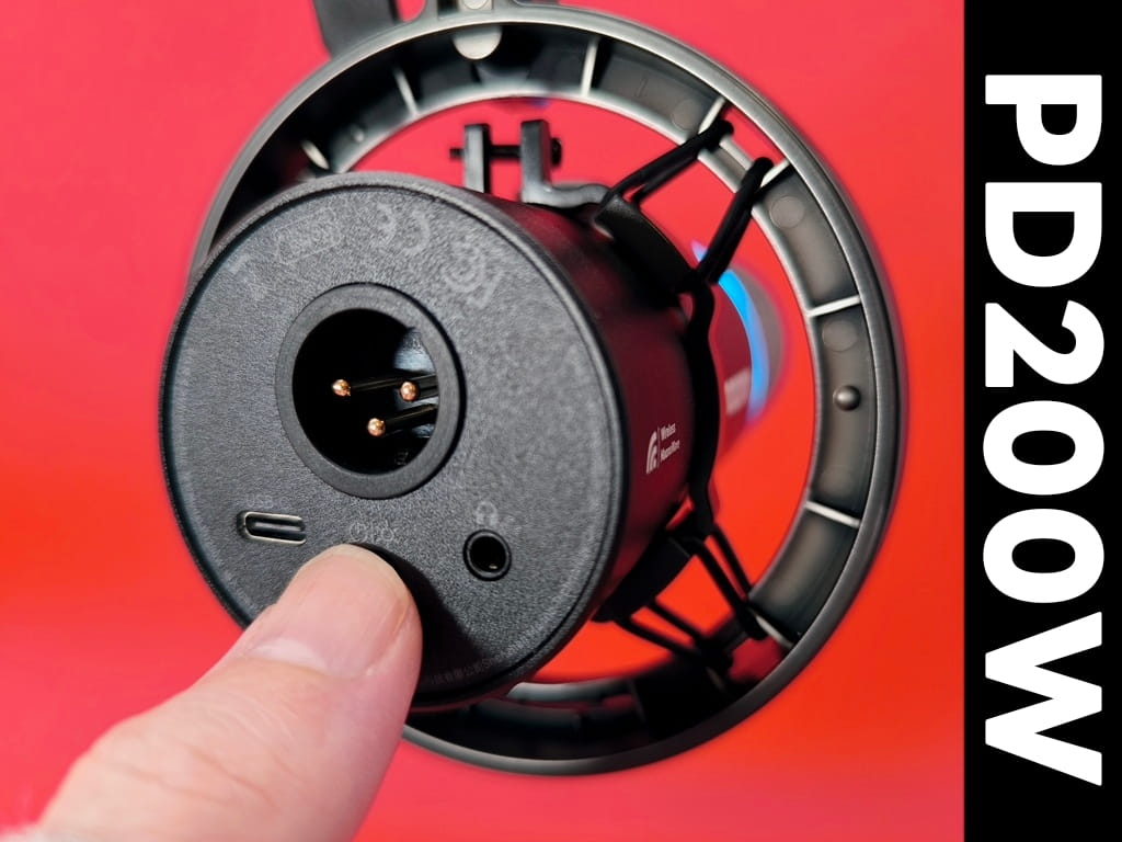 専用ソフト「Maono Link」マイク本体でも操作できる