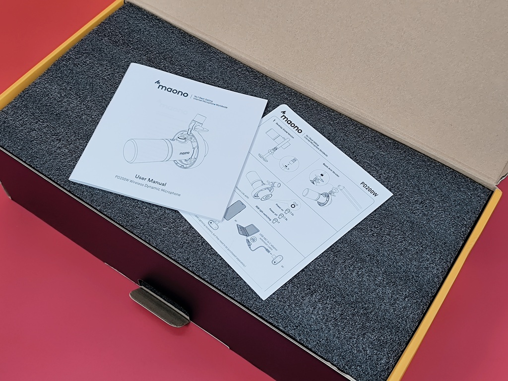 maono PD200W ハイブリッドダイナミックマイク：取扱説明書