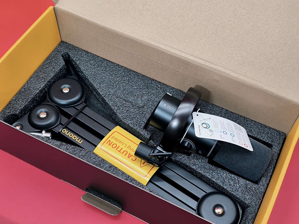 maono PD200W ハイブリッドダイナミックマイク：見た目も綺麗で好印象