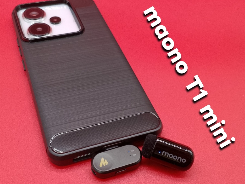 maono T1 MINI：専用ソフト「Maono Link」レシーバーをスマホに接続します！