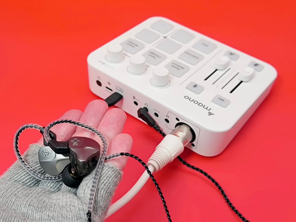 maono G1 NEO ゲーミングオーディオミキサー：イヤホン・ヘッドホンでOK