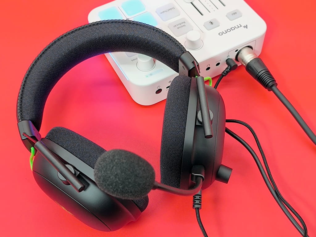 maono G1 NEO ゲーミングオーディオミキサー：使用時の注意点！必ず「ヘッドセット」が優先される