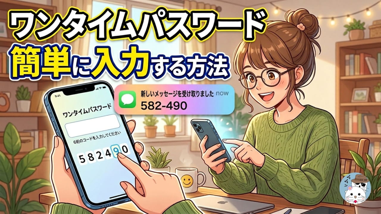 ワンタイムパスワードの簡単な入力方法!つまづきやすいポイントと対処法を紹介【初心者向け】