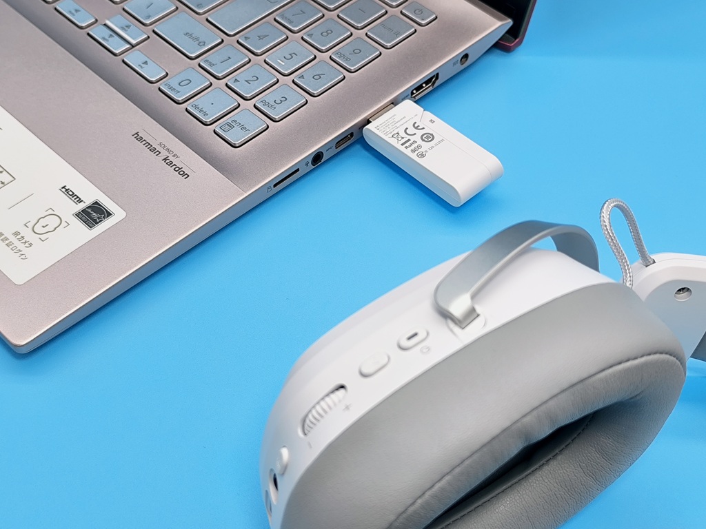 QCY Heroad GT2 ゲーミングヘッドセット!2.4GhHz (USB-A)接続