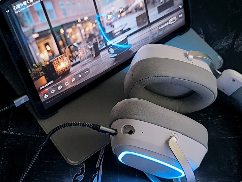 QCY Heroad GT2 ゲーミングヘッドセット!USB-C接続も問題なく利用できる