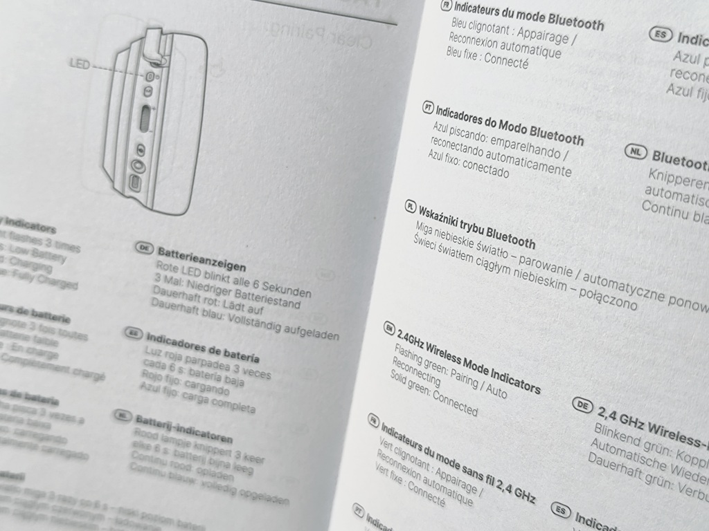 QCY Heroad GT2 ゲーミングヘッドセット!取扱説明書は日本語表記はありません