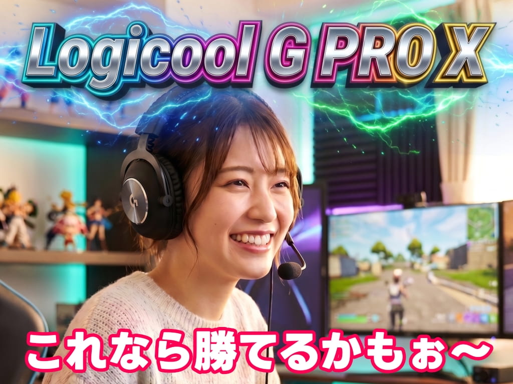 レビュー】ロジクール PRO X ゲーミングヘッドセット（有線）高級感が