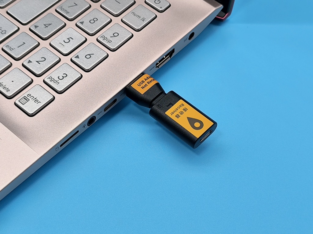 MAONO DM40-PRO ワイヤレスゲーミングマイク:変換アダプターでUSB-Aでも大丈夫!