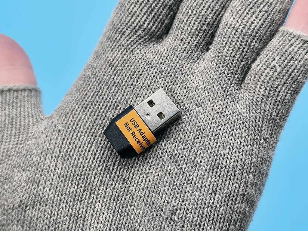 MAONO DM40-PRO ワイヤレスゲーミングマイク:USB-CからUSB-Aに変換できるアダプター